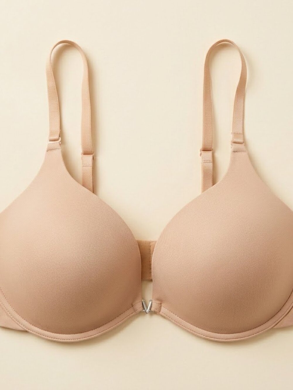 Venus Smooth Full Coverage Underwire T-Shirt Bra 36C Tan Nude